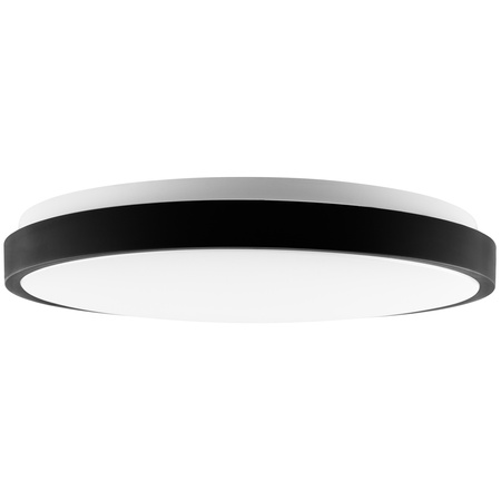 Plafon LED Lampa Sufitowa Natynkowa 36W 4000K CELIS Okrągły IP44 Czarny Ring ALS LUMILED