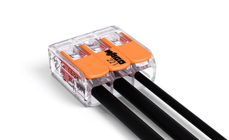 Szybkozłączki Złączki Instalacyjne Zestaw 50x 221-413 na Przewód 3x0,2-4mm