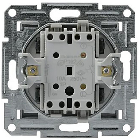 Dzwonek Przycisk Dzwonkowy Łącznik Zwiernik IP20 Antracyt