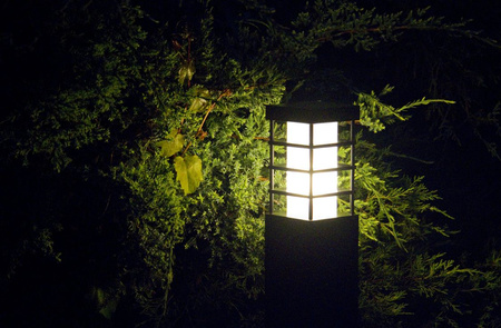 Lampa Ogrodowa Zewnętrzna Stojąca SŁUPEK RADO II 3 DG E27 25cm Su-Ma