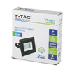 Naświetlacz LED 10W 850lm IP65 Czarny Czerwone Światło SMD VT-4011-C V-TAC