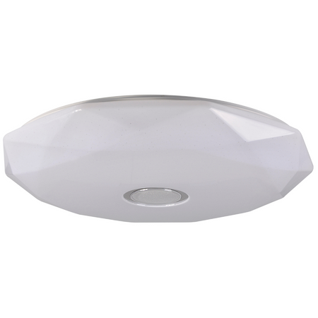 Plafon LED Oprawa Sufitowa 80W 9200lm CCT 120° Biała Pilot Ściemnialna Diamond Sanico Goldlux