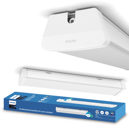Oprawa Hermetyczna LED Lampa 24W 2200lm 2700K IP65 Biała 60cm ProjectLine Philips