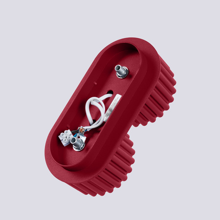 Oprawa Natynkowa 2x GX53 Aluminiowa Burgund Aura Deep Space SL.1823 Sollux