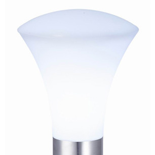 Lampa Ogrodowa LED Zewnętrzna BELLA E27 Słupek 80cm Chrom Volteno