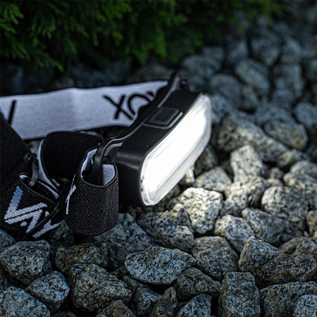 Latarka Czołowa Akumulatorowa 300lm COB LED 4 Tryby Pracy VAYOX