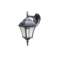 Lampa Ogrodowa Zewnętrzna Kinkiet Elewacyjny LED E27 IP43 Srebrny Klasyczny Toscana Rabalux