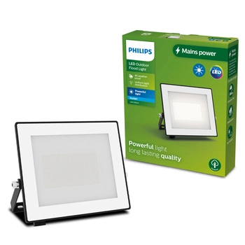 Naświetlacz LED Lampa Reflektor 30W 3200lm 5000K IP65 Czarny Lois Philips