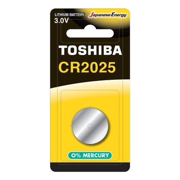 Bateria Specjalistyczna TOSHIBA Litowa CR 2025 3V Blister 1szt