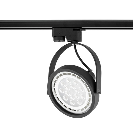 Reflektor szynowy Lampa sufitowa LEON ES111 Ruchomy czarny