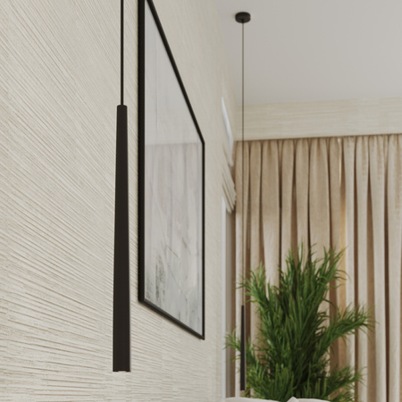 Lampa Sufitowa Wisząca Zwis 1x G9 Czarna Bliss Ocean Green SL.1462 Sollux