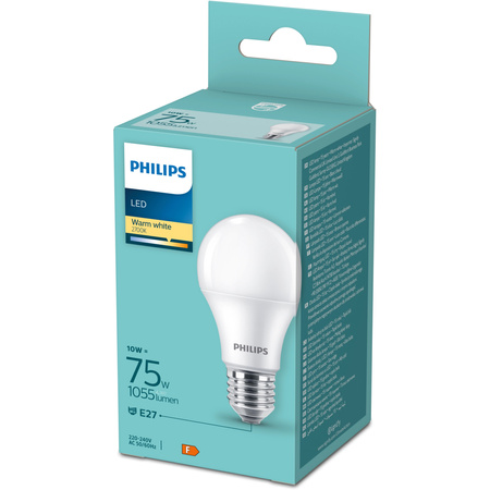 Żarówka LED E27 A60 10W = 75W 1055lm 2700K Ciepła PHILIPS
