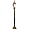 Lampa Ogrodowa Stojąca LIGURIA-LT 1xE27 Wysoka Słupek 96cm Patyna - GOLDLUX (Polux)