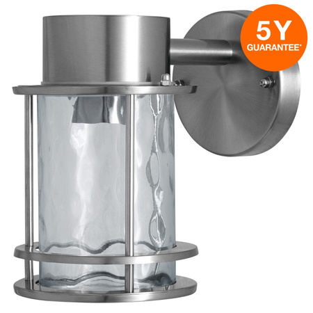 Lampa Ogrodowa Zewnętrzna Kinkiet Elewacyjny LED E27 IP44 Srebrny Endura Ledvance