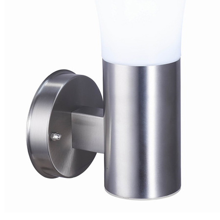 Lampa Ogrodowa LED Kinkiet Elewacyjny BELLA E27 Chrom Volteno