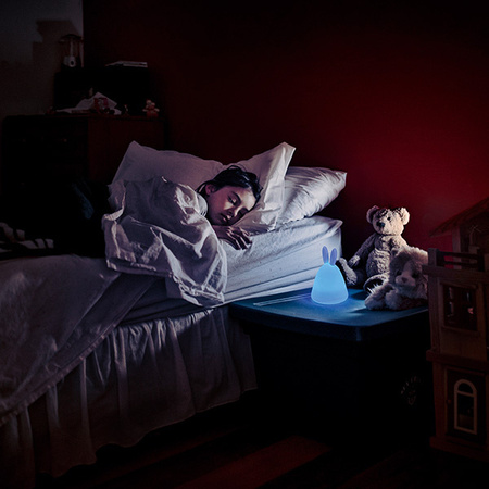 Dziecięca lampka nocna dotykowa KRÓLIK LED 2,5 W BIAŁY CIEPŁY + RGB Nightlux Touch Rabbit LEDVANCE