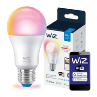 Żarówka LED E27 A60 8W = 60W 2200-6500K + RGB SMART WiFi WiZ