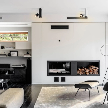 Oprawa Natynkowa HALOGENOWA SPOT Lampa Sufitowa 1x GU10 Biała ARIZA Videx