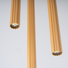Lampa Sufitowa Wisząca Zwis 3x G9 Tubularna Złota Nowoczesna Arche Sollux