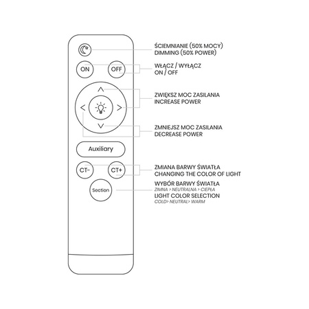 Plafon LED Lampa Sufitowa Natynkowa BUBBLES Złoty 30W Ø390 mm Milagro