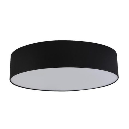 Lampa Sufitowa Plafon Oprawa RONDO BLACK Okrągła Biało-Czarna 61cm 15W 4xE27 1587 TK Lighting