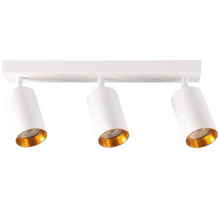 Lampa Listwa Oprawa Sufitowo-Ścienna LED 3 x GU10 MARIBEL Biały GOLDLUX (Polux)