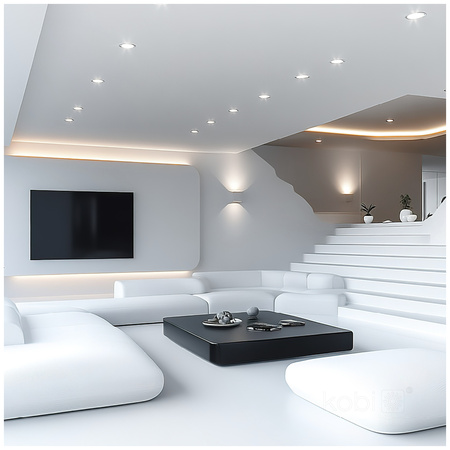 Wkład do Opraw LED 5W 450lm 4000K Neutralna 120° Mleczny INSERT KOBI