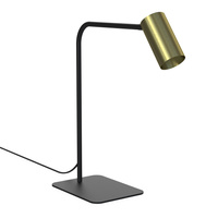 Lampa Stołowa Biurkowa Nocna GU10 Złota Glamour MONO 7710 Nowodvorski