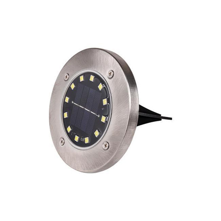 Zestaw 4x Lampka Ogrodowa 12x LED SOLARNA DOGRUNTOWA Wbijana IP54