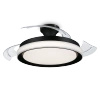 Lampa Sufitowa Plafon z Wentylatorem LED 28+35W 4500lm 2700-5500K Czarna Bliss Philips