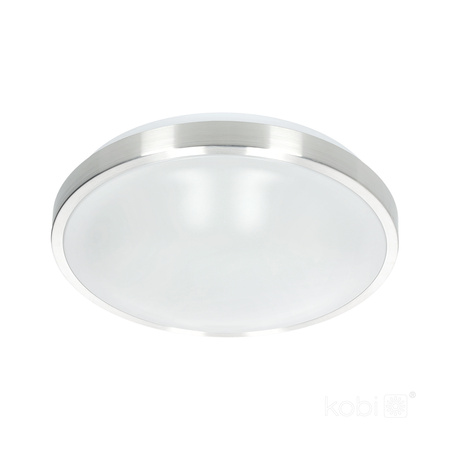 Plafon LED Oprawa Lampa Sufitowa Ścienna ROMERO 2xE27 IP20 Chrom KOBI