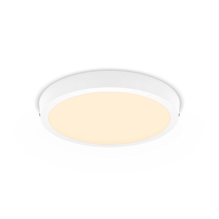 Plafon Panel LED Lampa Sufitowa Natynkowa MAGNEOS 20W 2700K 28cm Biały Downlight Okrągły PHILIPS