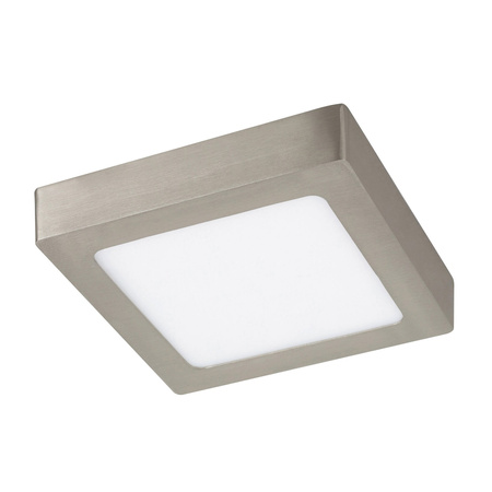 Plafon LED Lampa Sufitowa Oprawa Ścienna Natynkowa 12W 800lm 3000K Chrom Industrialny Lois 2667 Rabalux