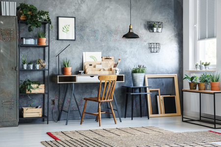 Lampka Biurkowa LED Czarna REXAR 7W 3000-6500K Kanlux