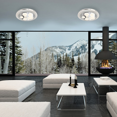 Plafon LED Lampa Sufitowa Natynkowa BUBBLES 48W Ø490 mm Milagro