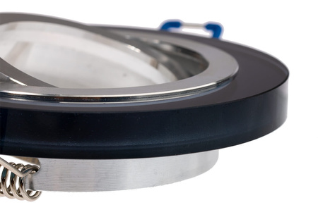 Oprawa Halogenowa SZKLANA Sufitowa ARIAN MR16 GU10 LUMILED Okrągła Ruchoma Czarna