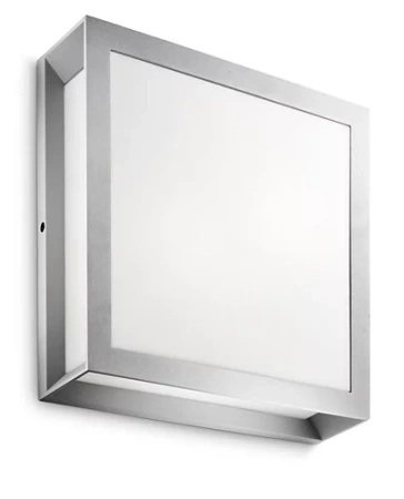 Lampa Ogrodowa Zewnętrzna Plafon 2x E27 IP44 Szara Skies Philips