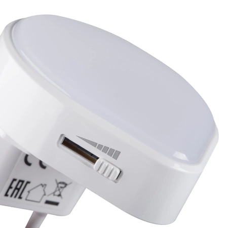 Lampka do Gniazdka Nocna LED Wtykowa Ozdobna 0.5W 30lm 3000K Ciepła Biała Ulov Kanlux