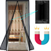 Kurtyna magnetyczna Moskitiera na drzwi 80/90/100 x 210/220cm czarna