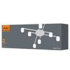 Lampa Sufitowa Żyrandol 8x GX53 LED Biała Nowoczesna Videx