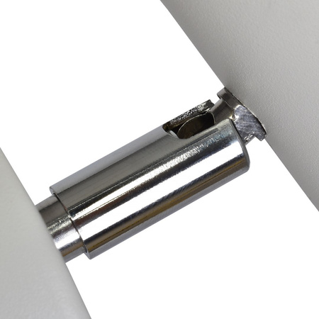 Lampa Ścienna Kinkiet DANI Biała Chrom 1xGU10 Milagro