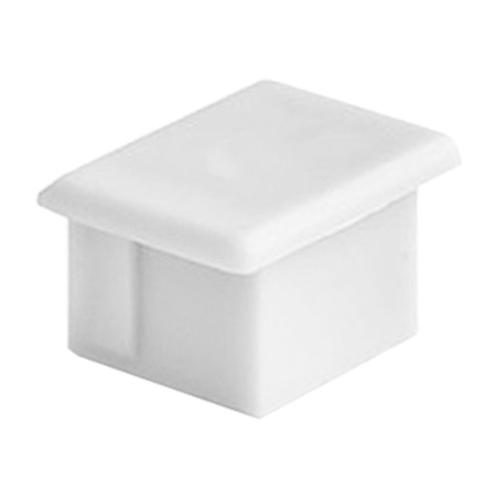 Zaślepka do profilu PCV PDS4 ALU pełna bez otworu szara