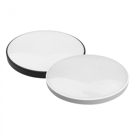 Plafon LED Lampa Sufitowa 24W 1900lm 4000K Neutralna z Wymienną Ramką Czarną lub Białą Ecolight