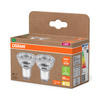 2x Żarówka LED PAR16 Reflektor GU10 2W = 50W 360lm 2700K Ciepła 36° 180lm/W ENERGY EFFICIENCY Osram