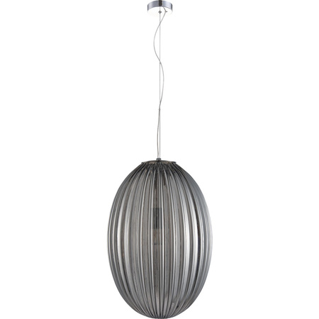 Lampa Wisząca Sufitowa BRAGA SMOKED 1xE27 Milagro