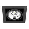 Oprawa Podtynkowa Halogenowa Ruchoma GU10 ES111 Kwadratowa Czarna