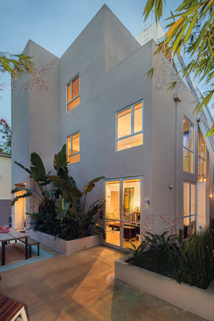 Oprawa Zewnętrzna KINKIET Elewacyjny LED GARTO Grafitowy 8W 300lm 840 Neutralna IP54 Kanlux