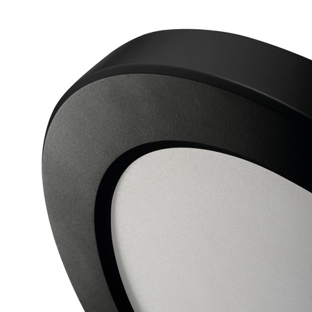 Oprawa Natynkowa Downlight LED 17W 1600lm CCT 120° Okrągła Czarna ERGA Kanlux