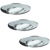 Zestaw 3x Oprawa halogenowa ruchoma GOLDLUX (Polux) okrągła chrom + żarówka LED GU10 3,5W