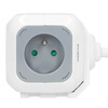 Przedłużacz Sieciowy Kostka 2P+Z 4x gniazdo + 2x USB z Uziemieniem Listwa Przewód 1,4m 16A 